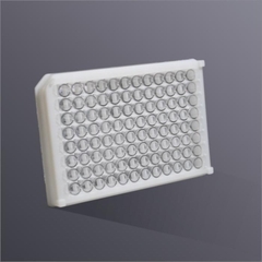 Dải đĩa 8 giếng, đáy bằng-nắp phẳng (8-Well Plate Strips), Hãng Labselect, mã 32221
