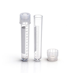 14ml- Ống nghiệm nhựa PS, đáy tròn, chia vạch, 1 cái/túi-Sterile,100 cái/hộp, Biosharp