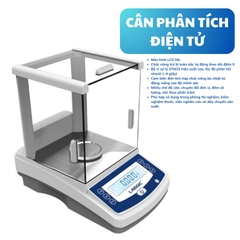 Cân phân tích điện tử, phạm vi cân 100g/200g-1mg chuẩn ngoài, Hãng Labgic