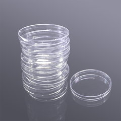 Đĩa Petri nhựa 90x15mm (Petri Dish), tiệt trùng 10 chiếc/túi