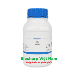 Bột thạch Agar, Agar-Agar, Gum Agar, lọ 500g/1kg, mã BS195, hãng Biosharp