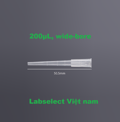 Đầu hút pipet, đầu côn 200μL, 96 típ/hộp-1000 típ/gói, DNase-/RNase-free, hãng Labselect