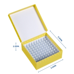 Hộp đựng ống Vial 0.5ml/1.5ml/2.0ml/5.0ml và lọ trữ lạnh, bằng bìa cứng, hãng Biologix-USA