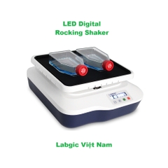 Máy lắc ngang kỹ thuật số màn hình LED, 10-80rpm, Rocking Shaker, hãng LABGIC