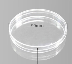 Đĩa Petri nhựa 90x15mm (Petri Dish), tiệt trùng 10 chiếc/túi