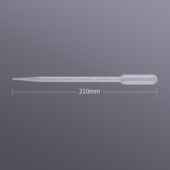 10ml Pipet pasteur nhựa chia vạch, 1cái/gói-sterile,dài 300mm, Ống hút nhỏ giọt, Biosharp