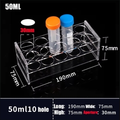 Giá/ Rack đỡ ống ly tâm 50ml, 8/10/12/20 vị trí (50ml Centrifuge Tube Rack) hãng Biosharp