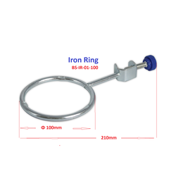 Vòng đỡ phễu chiết quả lê/phễu lọc/bình cầu.. có khóa 60mm, 80mm, 100mm (Iron Ring Set)