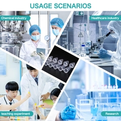 0.2ml PCR 8- Strip nắp phẳng liền ống, hộp 125 Strip, hãng Fcombio-USA