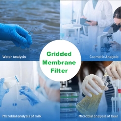 (Vô trùng) Màng lọc Vi Sinh (MCE), đk 47 và 50mm/0.8μm-0.22µm-0.45μm, 100 chiếc/hộp, Biosharp