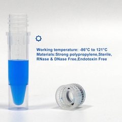 Lọ trữ mẫu âm sâu -86℃, 1.0ml-2.0ml, gói 100 chiếc-vô trùng (Cryogenic Vials)