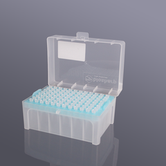 96 cái/hộp đầu côn/đầu típ 10μL-1250μL, tiệt trùng, Rack Pipette tips, hãng Biosharp