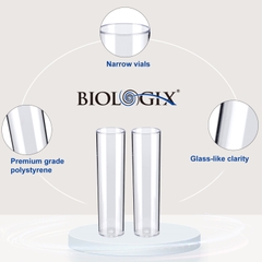 Lọ nuôi ruồi giấm PP/PS/K-Resin/Glass, Biologix