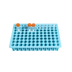 Giá đỡ ống nghiệm-ống ly tâm-ống lấy mẫu (Tube Rack-Centrifuge test tube) 25mmx48 ống, 18mmx 96 ống