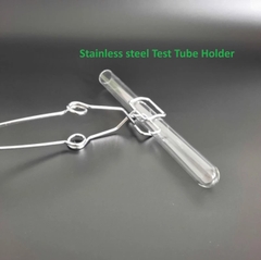 Kẹp ống nghiệm bằng thép không gỉ (Stainless steel), 1-5 chiếc/ hộp, hãng Biosharp