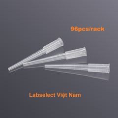 Đầu hút pipet, đầu côn 200μL, 96 típ/hộp-1000 típ/gói, DNase-/RNase-free, hãng Labselect