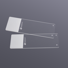 Tấm kính hiển vi có phủ lớp bám dính tích điện + (Adhesion microscope slides), hộp 50 tấm  tekcovina