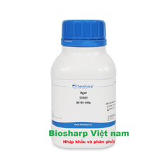 Bột thạch Agar, Agar-Agar, Gum Agar, lọ 500g/1kg, mã BS195, hãng Biosharp