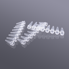 8 Strip PCR 0.2ml, túi 200 chiếc (Ống + nắp phẳng), Biosharp