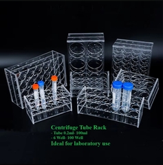 Rack/ Giá đỡ ống ly tâm 100ml, 6/10/12 vị trí (Centrifuge Tube Rack), hãng Biosharp