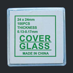 Lamen kính hiển vi dày 0.13-0.17mm (hộp 100 cái) lammel/ cover glass, có VAT