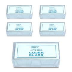 Lamen kính hiển vi dày 0.13-0.17mm (hộp 100 cái) lammel/ cover glass, có VAT