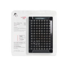 Đĩa/Phiến nuôi cấy tế bào màu đen/trắng đáy trong-nắp trong 96 Well, tiệt trùng, Labselect