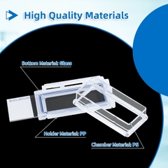 Khay nuôi cấy tế bào 1 giếng-2 giếng-4 giếng-8 giếng, Tiệt trùng hộp 6 chiếc, hãng Biologix