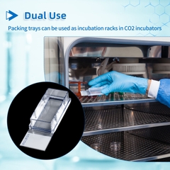 Khay nuôi cấy tế bào 1 giếng-2 giếng-4 giếng-8 giếng, Tiệt trùng hộp 6 chiếc, hãng Biologix