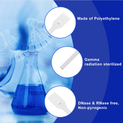 Dụng cụ nạo tế bào- Cell Lifters, dài 18cm, tiệt trùng, Code: 70-2180, hãng Biologix-USA