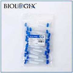 Ống ly tâm nhựa (Falcon) 15ml/50ml nắp phẳng/nắp rãnh, 25 cái/gói-tiệt trùng, Biologix Hóa Chất LAB- Phương