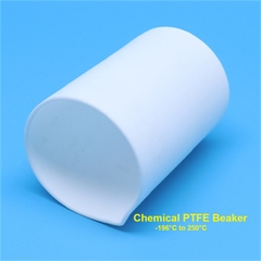 Cốc nhựa PTFE/Teflon có mỏ (PTFE Beakers), 2 lít/3 lít/5 lít/ 10 lít (gồm nắp), Chính hãng