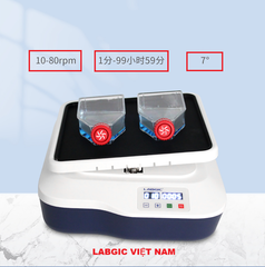 Máy lắc ngang kỹ thuật số màn hình LED, 10-80rpm, Rocking Shaker, hãng LABGIC