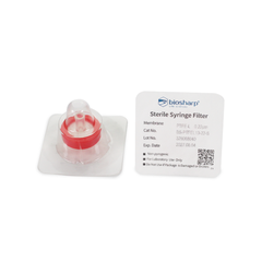 PTFE hydrophilic-Màng lọc tiệt trùng 13-33mm, lỗ 0.22µm/ 0.45µm (Syringe Filter), Biosharp