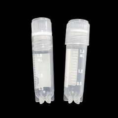 Ống Cryovials nắp vặn, -186 độ C, tiệt trùng, gói 100 cái, hãng FcomBio