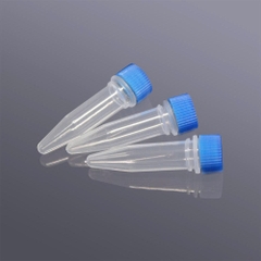 Ống ly tâm/ Cryotube 0.5mL nắp vặn, đáy nhọn/ tự đứng (Centrifuge tube), hãng Biosharp