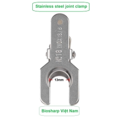 (Inox) Kẹp cổ bình cầu- khớp nối (Stainless steel Joint Clamp), #12-50, hãng Biosharp