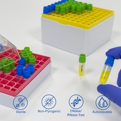 Lọ trữ lạnh 2.0ml-5.0ml, 25 cái/túi- tiệt trùng, ren ngoài-không có mã vạch (-196°C) Biologix