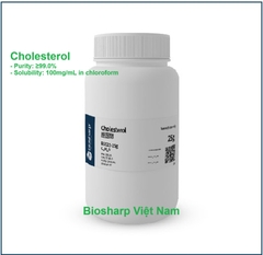 Chính hãng Cholesterol, Isoctanol, Purity: ≥99.0%, đóng gói: 25g/100g, Mã BS922, hãng Biosharp