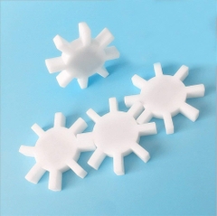 Thanh khuấy từ PTFE loại E, hình chữ thập (Magnetic Stir Bar Type D, Gear Shape)