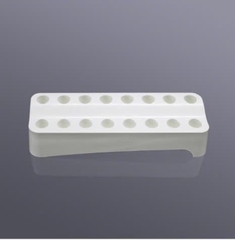 Giá đỡ ống ly tâm 5ml, 16 vị trí, đường kính lỗ 17mm (Centrifuge Tube Rack), hãng Biosharp