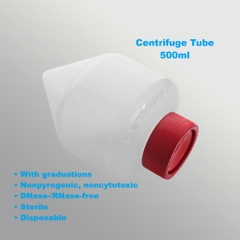 Ống ly tâm dung tích 225ml-500ml, nắp vặn, 8.000xg, DNase-/RNase-free, Sterile, Labselect