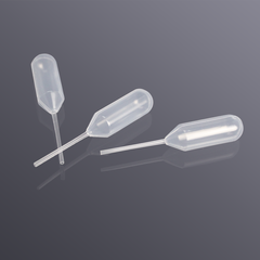 1.3ml Pipet pasteur nhựa chia vạch, 1 cái/gói vô trùng, Ống hút nhỏ giọt thí nghiệm, Biosharp