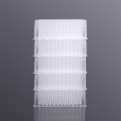 Đĩa 96 giếng đáy chữ V/U trong suốt, 5 cái/ túi (deep well plate), hãng LABSELECT