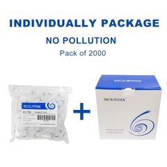 Lọ trữ lạnh -86°C, Cryotube 0.5ml-2.0ml, 50 cái/túi- tiệt trùng, tự đứng-có ron, Brown/ Clear, Biologix