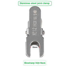 (Inox) Kẹp cổ bình cầu- khớp nối (Stainless steel Joint Clamp), #12-50, hãng Biosharp