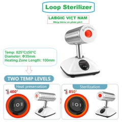 Máy tiệt trùng dụng cụ Φ35mm-(400°C/ 850°C), tia hồng ngoại, Infrared Sterilizer, Labgic