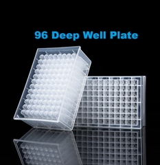 Deep Well Plates 96 giếng vuông, 2.2ml-đáy U, DNase & RNase free, Biologix