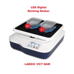 Máy lắc ngang kỹ thuật số màn hình LED, 10-80rpm, Rocking Shaker, hãng LABGIC