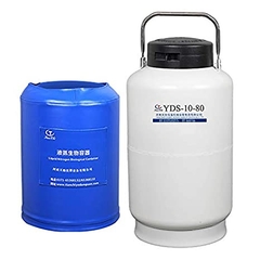 Bình Nitơ lỏng 10 lít, YDS-10-80 (Vỏ chai Nitơ lỏng YDS-10-80)